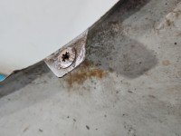 Błotnik przód prawy Vw Passat B5 srebrny