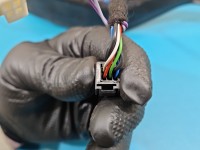 Lusterko lewe Citroen C3 III 16-24 6+2pin .Składane elektrycznie CZERWONY KTVD europa