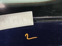 Klapa tył Seat Alhambra I HB 5d granatowy