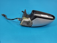 Lusterko prawe Ford Galaxy Mk1 elektryczny, Europejska, 5 pin, utlenione aluminium, pęknięcie na obudowie europa