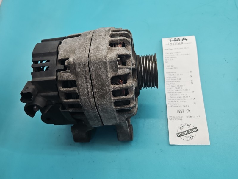 TEST Alternator Citroen C3 I 1.1 8V 9642879480, 2542485A