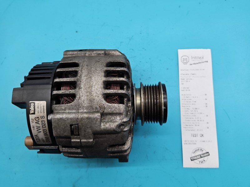 TEST Alternator Audi A3 8L 038903023S 1.6 SR