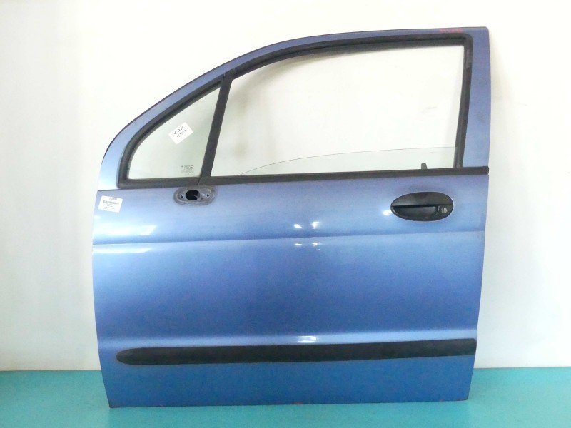 Drzwi przód lewe Daewoo Matiz 5d niebieski