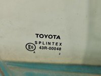 Szyba drzwi przód prawa Toyota Yaris I HB