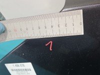 Błotnik przód lewy Peugeot 508 I czarnyEEHD