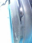 Zderzak przód przedni Ford Galaxy Mk1 czarny