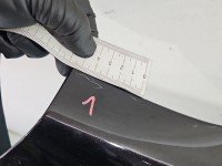 Błotnik przód prawy Nissan Qashqai I J10 06-13 czarny GAB - NIGHTSHADE