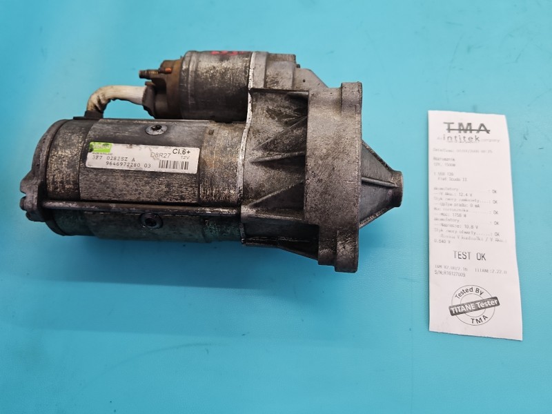 TEST Rozrusznik Fiat Scudo II 06- 2.0 jtd D8R27, 9646972280