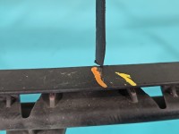 Zaślepka kratka zderzaka środkowa atrapa Porsche Panamera I 970 97050554111FFF, 97050554303