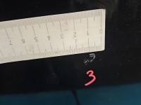 Drzwi tył prawe Skoda Superb II sedan 4d czarny F9R