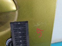 DRZWI PRZÓD LEWE KIEROWCY Peugeot 206 5d złoty