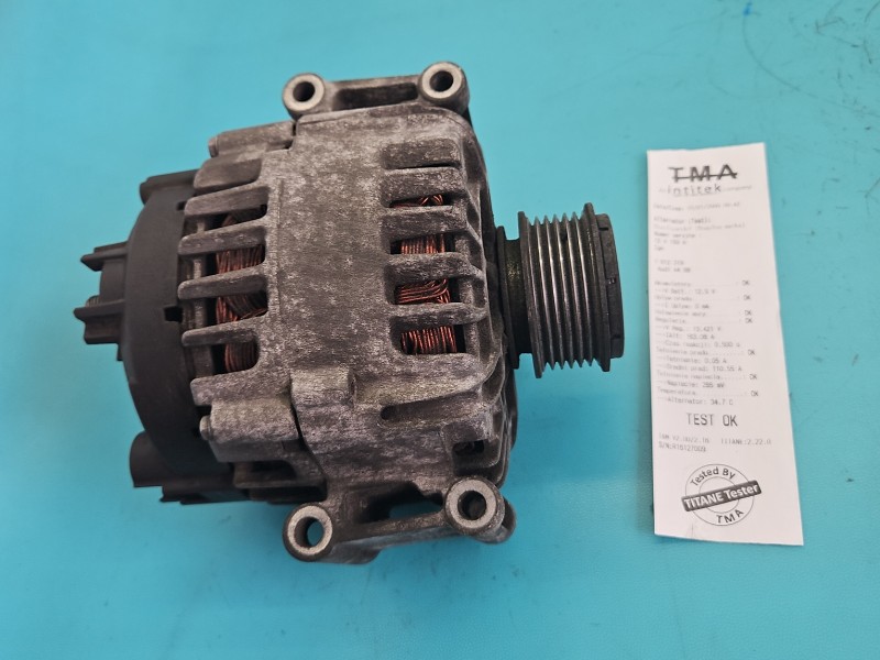 TEST Alternator AUDI A4 B8 3.2 V6 FSI 06E903016S