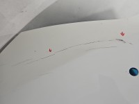 Zderzak tył Mercedes CLA C118 X118 biały 149 sedan