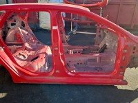 Próg prawy SŁUPEK ŚRODKOWY B Seat Ibiza V KJ 6F HB 5d czerwony LS3H