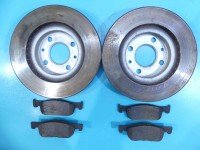 Tarcze hamulcowe przód klocki Renault Clio IV 12-20 1.5 dci