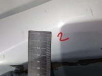 Błotnik przód lewy Kia Ceed I 06- srebrny