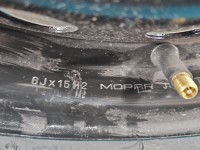 Koło zapasowe 15" dojazdowe dojazdówka Fiat Tipo II 15- Rozstaw śrub: 5x98, Bridgestone, 195 mm, Profil opony: 65, Kod...