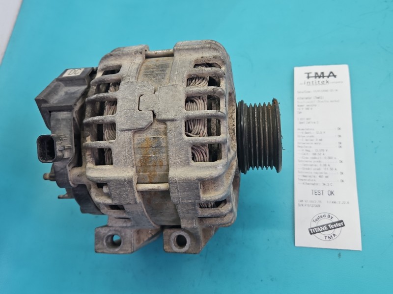 TEST Alternator Opel Zafira C 2.0 cdti B20DTH 39007852, F000BL08D2