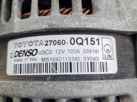 TEST Alternator Toyota Yaris III 27060-0Q150 1.0 VVT-i (1KR)