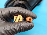 Lusterko prawe Peugeot 308 II T9 Ktvd rysy , składane elektrycznie , 10 pin 11 przewodów + 2 pin / LAKIER: Ktvd europa