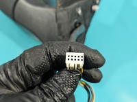 Lusterko lewe Alfa romeo Stelvio elektryczny, Europejska, Kod lakieru: 318, składane elektrycznie , pękniety kierunkowskaz ,...