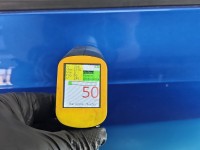 Drzwi tył lewe Skoda Octavia III HB 5d niebieski LF5W/8X8X