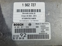 Komputer Sterownik silnika 9652590480, 0281011334 Citroen C8 2.0 hdi