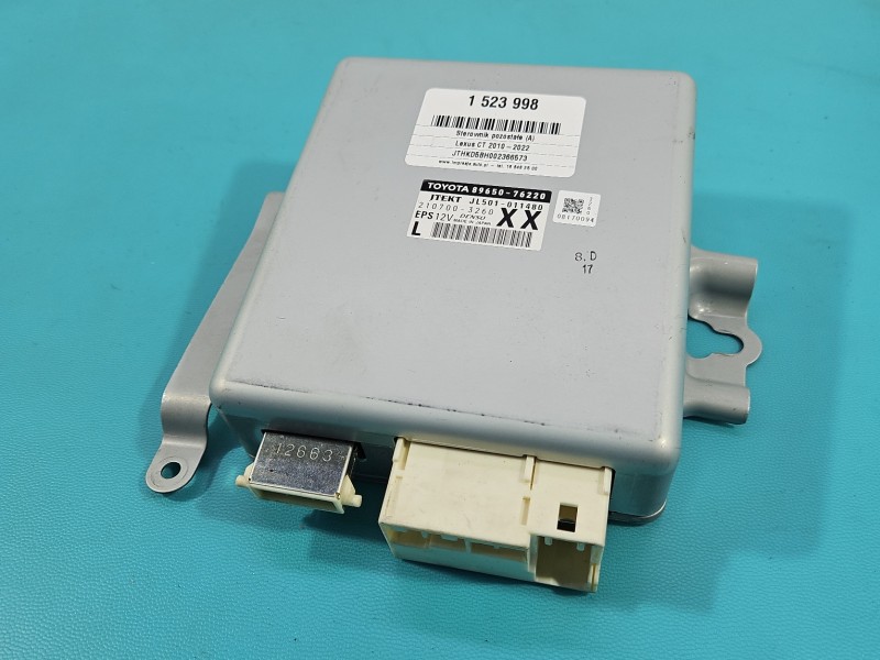 Sterownik moduł Producent części: Lexus LEXUS CT 10-22 89650-76220, JL501-011480, 210700-3260