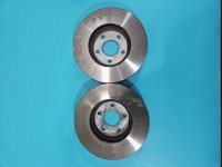 Tarcze hamulcowe przód klocki Ford Focus Mk2 1.6 16V HWDA Wentylowane, Producent części: Quaro, średnica 278mm grubość...