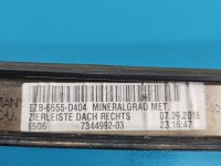 Listwa dachowa prawa dachu Bmw F34 GT 7344992