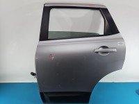 Drzwi tył lewe Nissan Qashqai I J10 06-13 HB 5d srebrny KYO