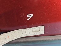 DRZWI PRZÓD PRAWE PASAŻERA Opel Astra I F 5d bordowy