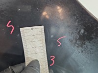 Maska przednia Renault Modus czarny NV676