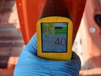 Próg lewy SŁUPEK ŚRODKOWY B Opel Corsa F HB 5d pomarańczowy KVH