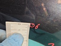 Błotnik przód prawy Skoda Roomster czarny LF9R