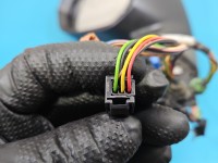 Lusterko lewe Citroen C4 Grand picasso I 06-13 elektryczny, Europejska, Kod lakieru: KEBC, składane elektrycznie. 6+5+3 europa
