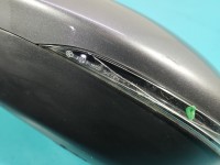 Lusterko lewe Alfa romeo Stelvio elektryczny, Europejska, Kod lakieru: 318, składane elektrycznie , pękniety kierunkowskaz ,...