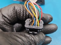 Lusterko lewe Kia Ceed II 12-18 10pin. Delikatny odprysk. Składane elektrycznie europa