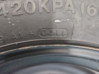 Koło zapasowe 16" dojazdowe dojazdówka Ford Focus Mk3 Rozstaw śrub: 5x108, Hankook, 125 mm, Profil opony: 90, 125/90/R16...