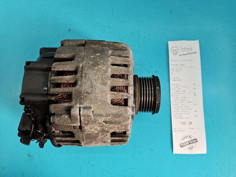 TEST Alternator Peugeot 308 I 9678048880 1.6 hdi