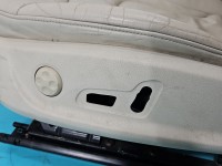 Fotel lewy przód kierowcy Audi A5 8T EU 2d Producent części: Audi, Podgrzewany, popękana skóra