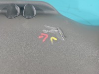 Tapicerka klapy tył boczek bagażnika tylnej AUDI Q5 8R 08- 8R0867979B