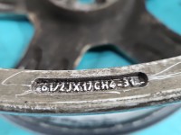 Felga aluminiowa 17" Peugeot 208 I alufelga Szerokość felgi: 6.5", Rozstaw śrub: 4x108, Odsadzenie (ET): 31, PEUGEOT,...