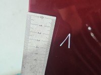 Błotnik przód prawy Volvo V50 S40 II bordowy 454-46.