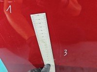 DRZWI PRZÓD PRAWE PASAŻERA Renault Megane III 5d bordowy TENNJ
