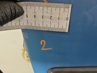 DRZWI PRZÓD LEWE KIEROWCY Citroen C3 I 5d błękitny