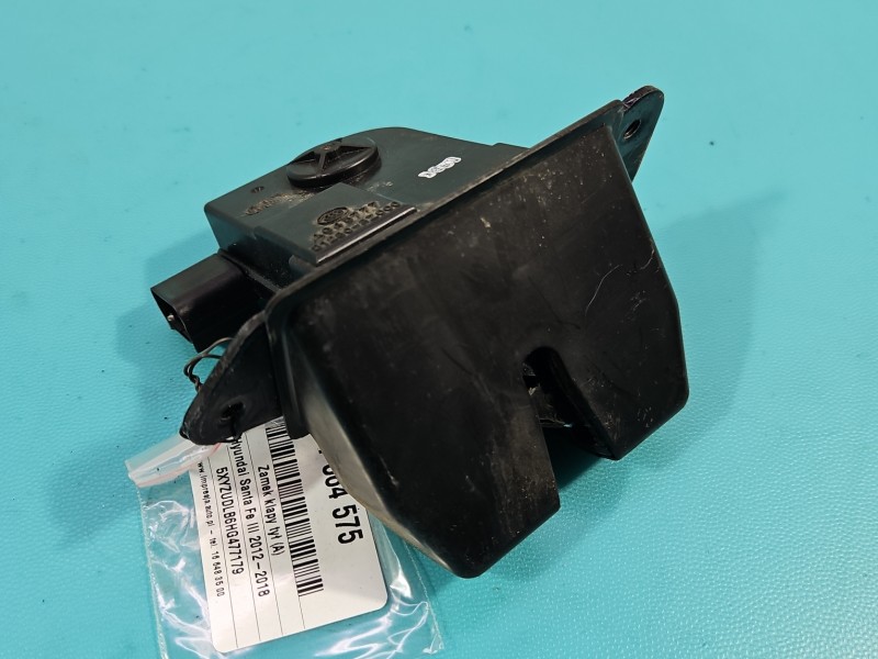 Zamek klapy tył 81230-3Z000 Hyundai Santa Fe III 12–18 HB 4 PIN