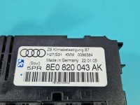 Konsola panel nawiewu Audi A4 B7 8E0820043AK