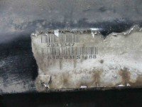 WÓZEK KOŁYSKA TRAWERS Sanki Belka silnika Volvo V40 II 12- 1.6 D2