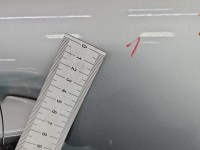 Drzwi tył lewe Mercedes CLS II C218 W218 218 sedan 4d srebrny 775